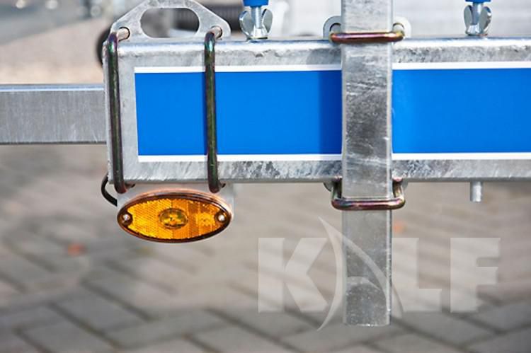 Kalf Motorboottrailer M2000-62 V geremde tandemasser