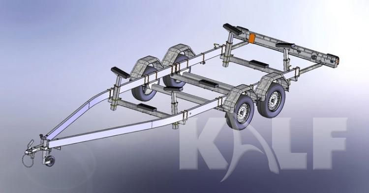 Kalf stalling trailer 2700-20-6013 R motor