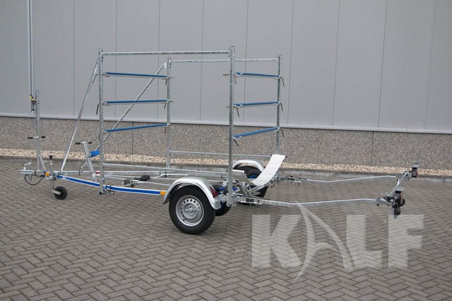 Kalf zeilboottrailer Combi Trailer voor 4 boten