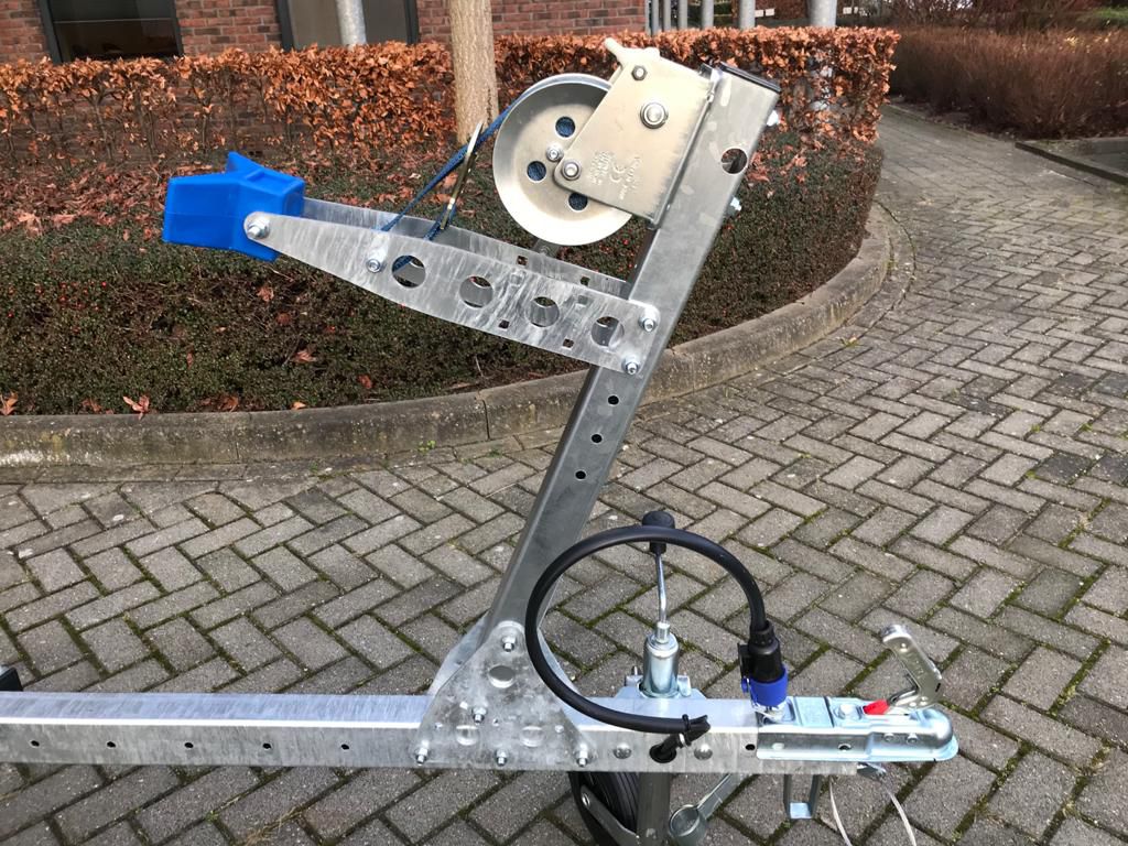 Kalf motorboot 750-55 met planken