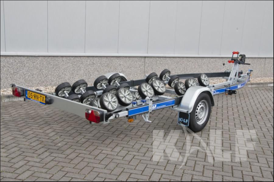 Kalf visboot trailer 1350 kg Easy Luxe