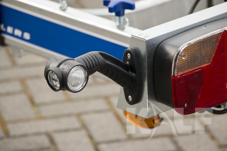 Kalf Zeilboottrailer 2000 kg met luxe-en kielboot pakket