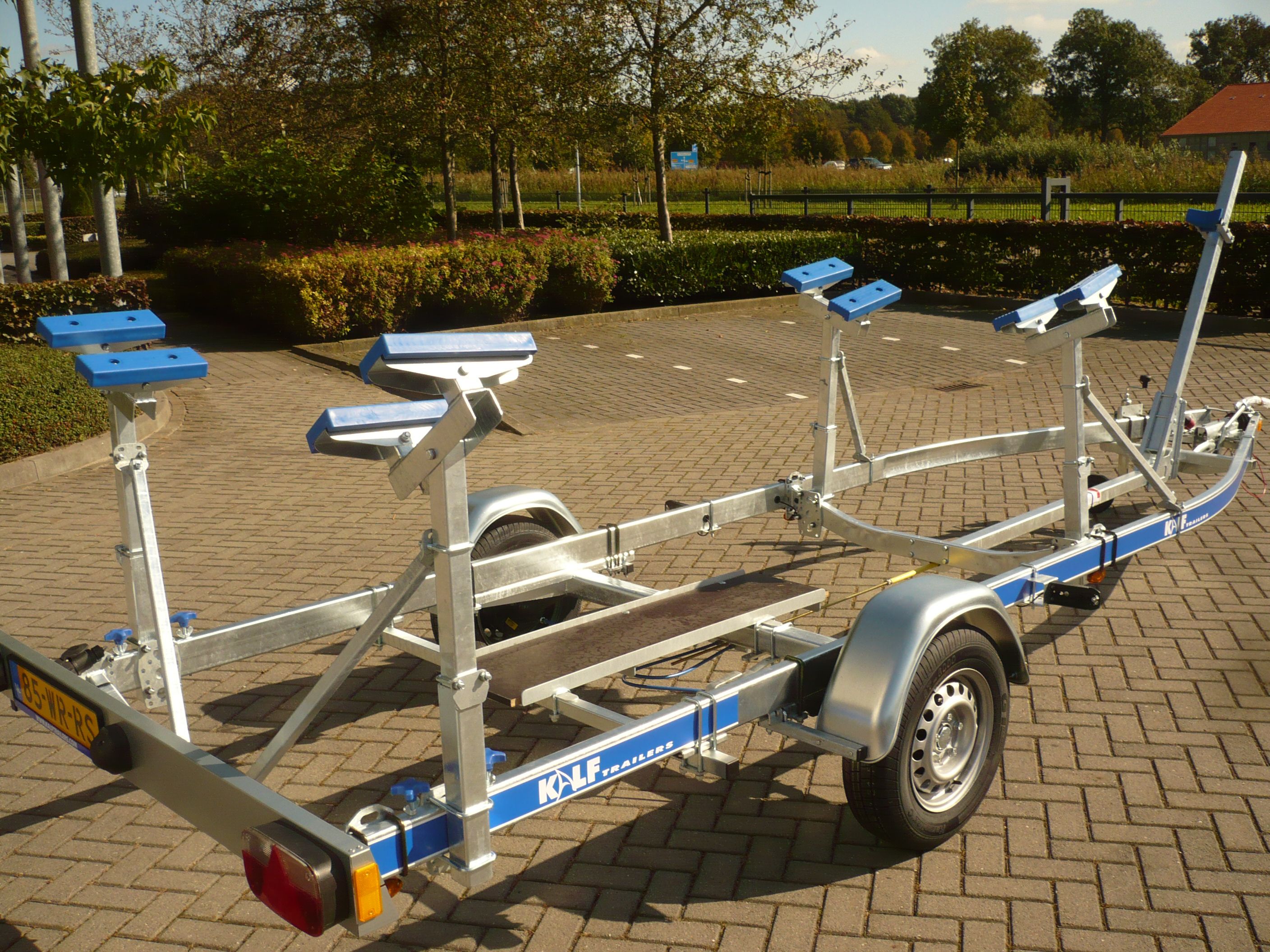 Kalf kielboottrailer R750 voor polyvalk