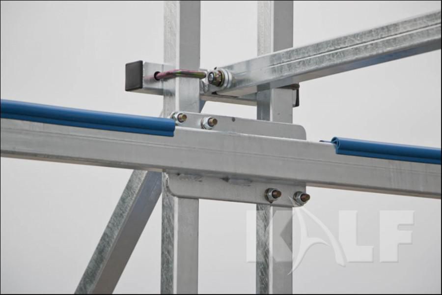 Kalf kanotrailer voor 8 kano's 750 kg